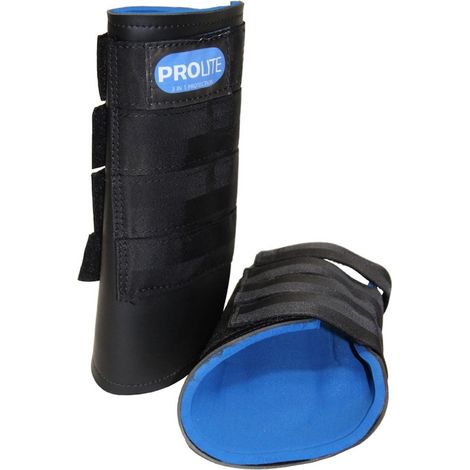 Protezioni posteriori PROLITE per cross e dressage con imbottitura schiuma di gel e policarbonato