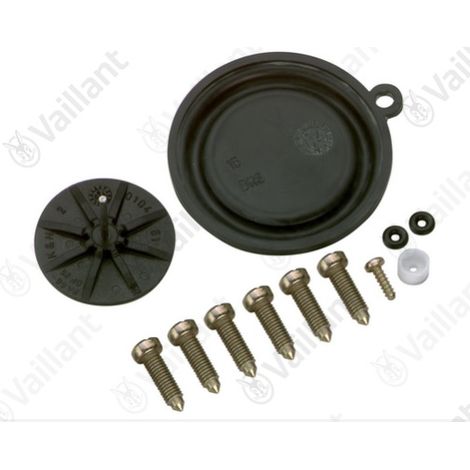 Membrana Vaillant 1 oreja con plato y tornillos