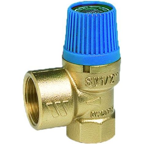 Watts Sicherheitsventil 1/2'' x 3/4'', 2,5 bar Rohrisolierung & Zubehör