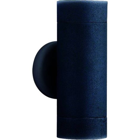 Searchlight Outdoor - Applique d'extérieur à 2 ampoules à DEL, fonte d'aluminium noire, IP44