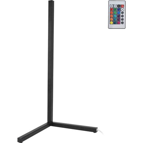 Lampadaire LED de 6,25 m de hauteur, 16 couleurs, télécommande, intensité variable, lampe d'angle pour chambre à coucher, prise UE 100-240 V