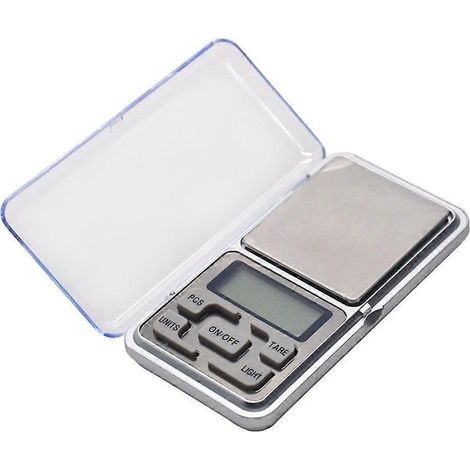 Balance de poche numérique, balance à café numérique, idéale pour les aliments et les bijoux (1/4)
