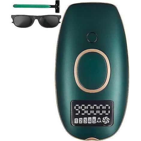 Épilation IPL Flash 900000 Lumière Pulsée Laser Machine à Domicile pour Peau Claire, Homme Femme, Douloureux Réduit, Rechargeable (1/5)