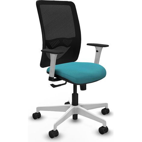 Bürostuhl piqueras y crespo Zulema weiß komfortabler Schaum (1/2)