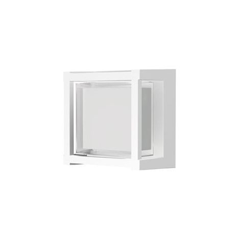 Mantra Plafón de Techo/Aplique de pared LED de exterior IP65 cuadrado CREEK blanco/negro/Corten - 15W - CCT 2700K3300K4000K (1/3)