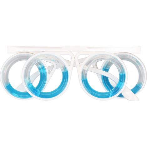 Leichte, faltbare Anti-Reisekrankheitsbrille, gegen Übelkeit für Erwachsene und Kinder, ideal für Auto und Schiff, tragbare Größe. (1/5)