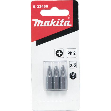 Makita Juego de puntas PZ 25 mm 3 piezas - B-24527