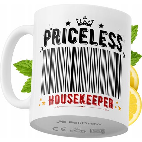 Lustige Kaffeetasse mit witzigem Textdesign – ideal für Haushälterinnen, Geburtstage, Namenstage und Feiertage. Hochwertige Tasse für besondere Anlässe, ob zu Hause, im Büro oder bei der Arbeit. Farbe