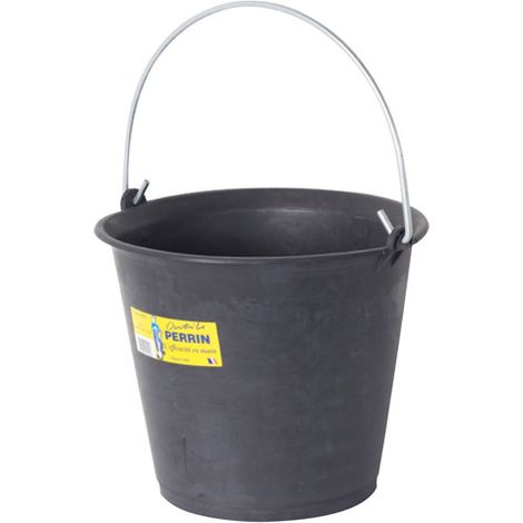 OUTILS PERRIN Seau caoutchouc 10 L