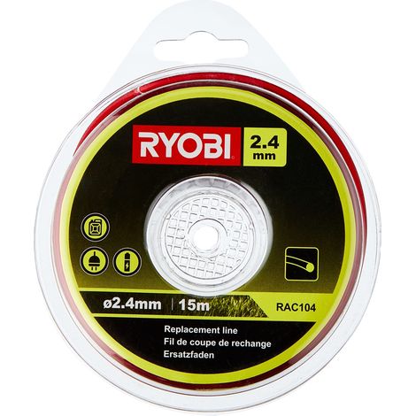 Fil de Coupe Rond 2,4mm x 15m - pour Débroussailleuses Thermiques (1/4)
