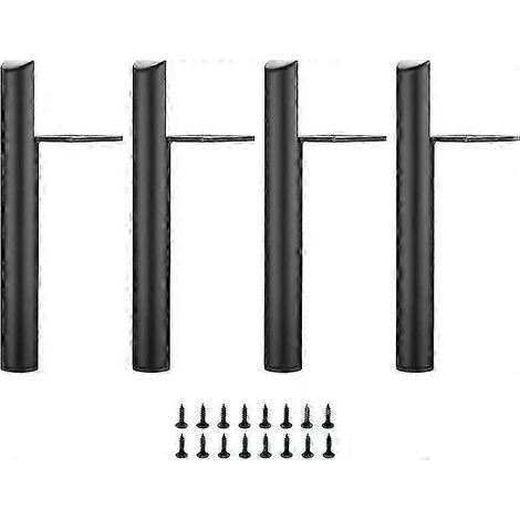 Pieds de meubles, 4 au total, 20 cm de long, capables de supporter 800 kg, résistants aux rayures et à l'usure. (1/5)
