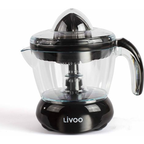 Presse-Agrumes Électrique - Pour jus d'orange. citron et agrumes - Rotation Double Sens - 25 W. Noir DOD131N (1/3)