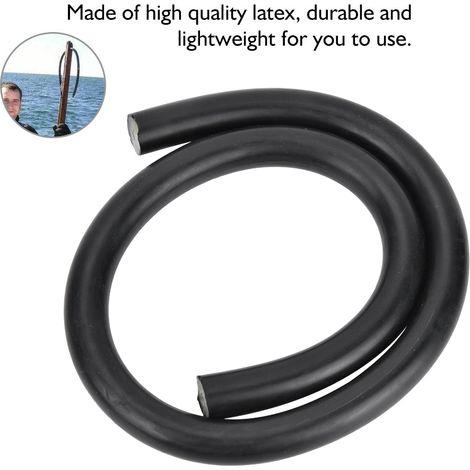 Bande de Caoutchouc 16mm pour Arbalète Chasse Sous-Marine, Tube Latex Naturel 70cm