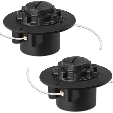 Autocut C5-2 Head for STIHL Strimmer FS40 FS45 FS46 FS50 FSE60, JRISBO Autocut Wire Head C 5-2 Spool Spare Parts Trim Cutter C5.2 Head Mower Accessories (2-Pack) (1/5)