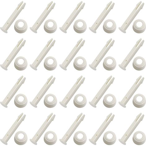 20 Plastic Swimming Pool Connecting Pins for Common Swimming Pool Connecting Pins with Joints, Swimming Pool Frame Spare Parts, Replacement Spare Parts (5.5 cm) (1/5)