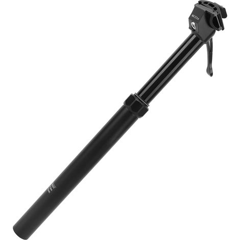 Tige de selle télescopique hydraulique de 31,6 mm en aluminium, à commande manuelle, pour VTT