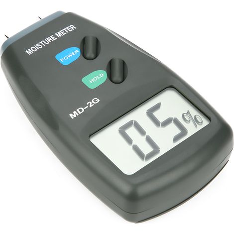 Hygromètre numérique à écran LCD MD-2G à 2 broches pour bois, testeur d'humidité (1/5)