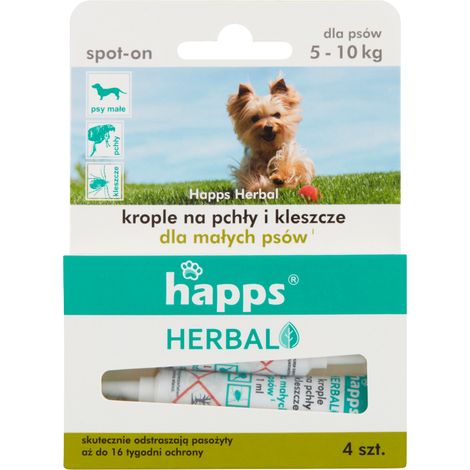 Gotas antipulgas y antigarrapatas para perros pequeños de 5 a 10 kg.
