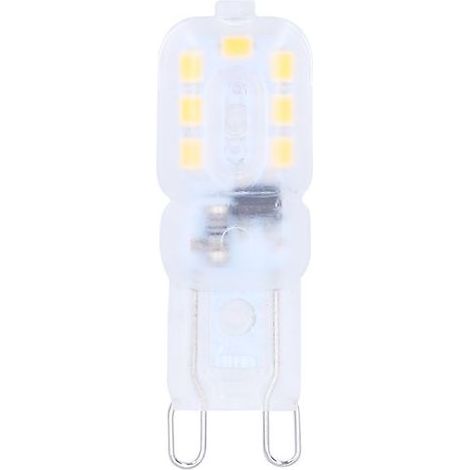 Ampoule LED G9 700lm dimmable 2835SMD, lumière chaude 220V, source lumineuse à picots bipolaires. (1/5)