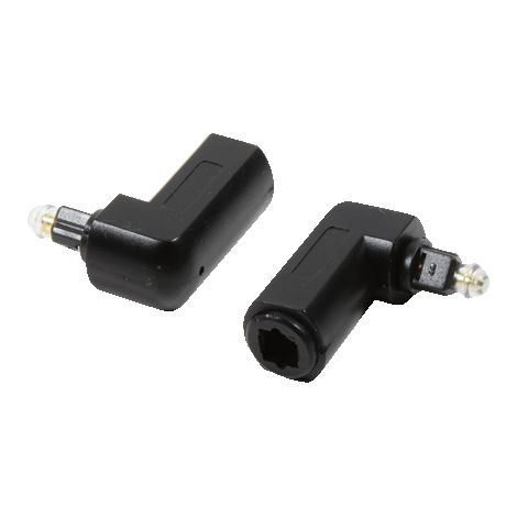 LogiLink CA1017 cambiador de género para cable Toslink Negro