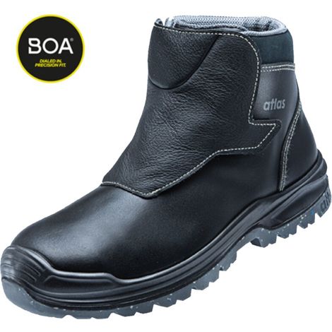 knöchelhoher Sicherheitsschweisserstiefel S3P XR DUO 8650 BOA HI HRO Atlas Gr. 44 (1/2)