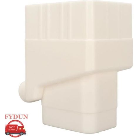 Système de collecte des eaux de pluie - - Brun et Blanc - ABS - 9,5 x 6,8 cm - Réutilisable (1/4)