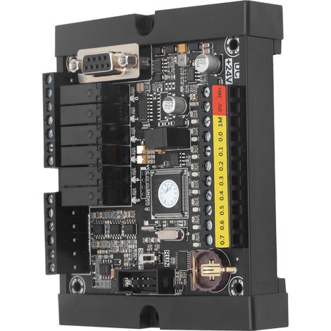 Automate programmable S7-200 224R-MINI carte contrôle industriel, module logique Siemens, automate compact 24V, CPU 14 entrées/10 sorties, régulateur programmable pour automatisation. (1/5)