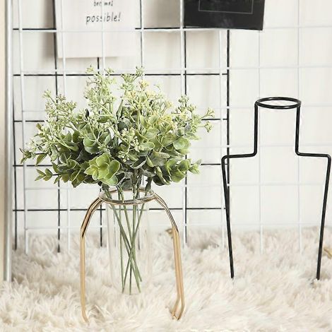 Lot de 5 feuilles artificielles pour créer une boîte cadeau personnalisée. Plantes artificielles, fleurs décoratives, couronnes, accessoires de décoration pour mariage et maison. Faux gazon. (1/2)