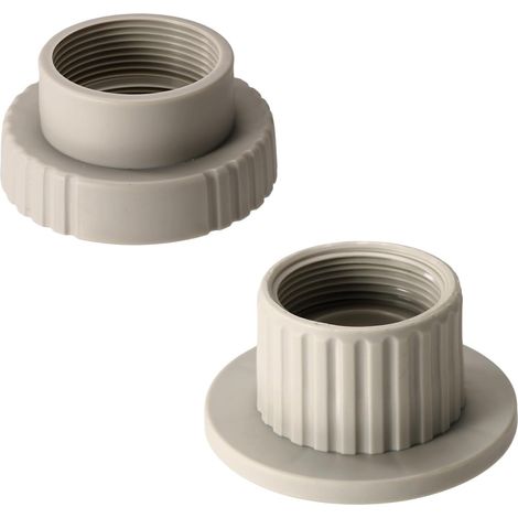 Lot de 2 adaptateurs de fontaine de piscine et Funsicle, raccord universel pour fontaine de piscine et accessoires, facile à installer et étanche (1/4)