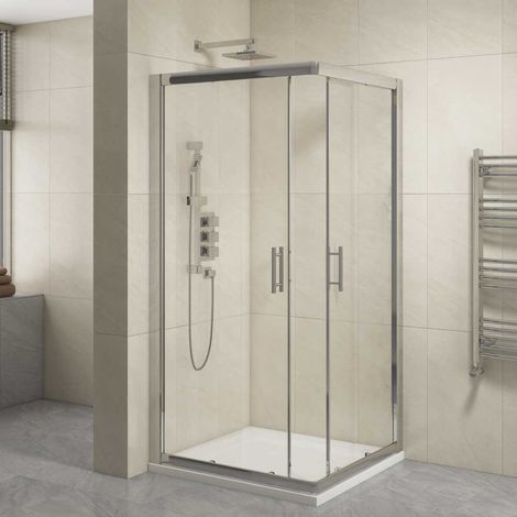 800mm Corner Entry Enclosure (1/2)