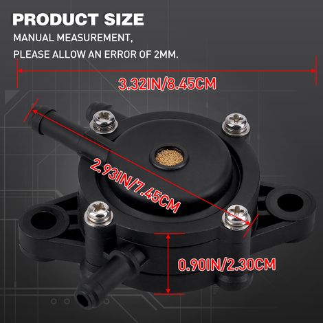 Briggs & Struts fuel pumps 808492, 808656, 491922, 691034, 692313 (lawn mower fuel pumps) (1/4)