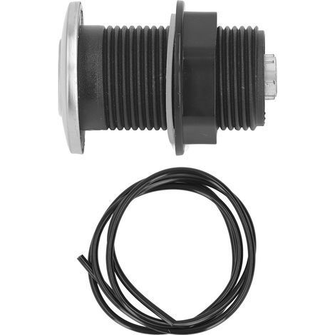 Pneumatisches Steuerungsset für Spülbeckenabfallzerkleinerer, aus Edelstahl, mit Druckknopf und 1,5 m Schlauch, für die Entsorgung von Speiseresten und elektrischen Warmwasserbereitern. (1/5)
