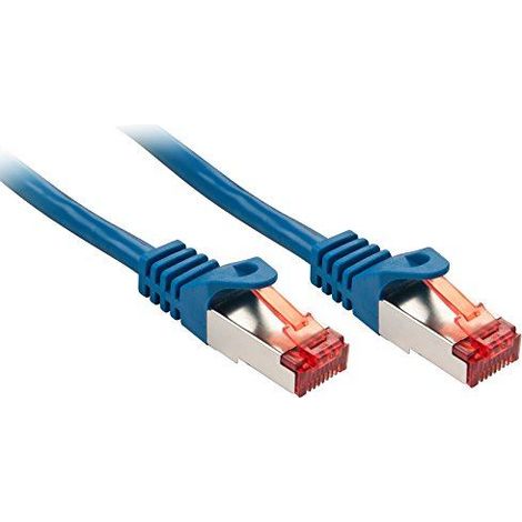 LINDY 47355 RJ45 Patchkabel CAT 6 S/FTP 3.00 m Blau 1 St. (1/3)