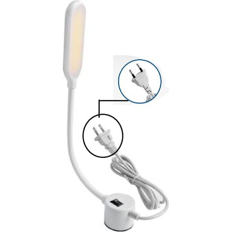 6 W LED-Nähmaschinenleuchte zum Nähen, Lesen, Basteln, Schminken mit Kippschalter