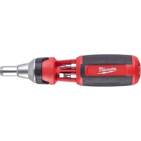 Milwaukee Destornillador de carraca 9 en 1 compacto y ergonómico (1/5)