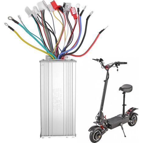 Contrôleur intelligent pour moteur sans balais 48-64 V 800-1000 W, adapté aux scooters, vélos électriques et bicyclettes électriques. (1/5)