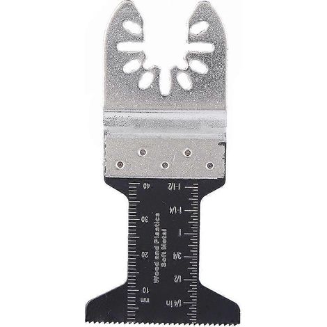 Ensemble de 21 lames de scie oscillantes multifonctions pour le travail du bois – coffret d'outils avec accessoires