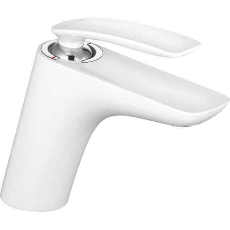 BALANCE Lavabo EHM DN 15 sans garniture de vidange blanc/chrome (1/3)
