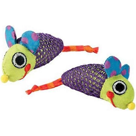 PETSTAGES Souris à mâcher à l'herbe à chat (lot de 2) (1/2)