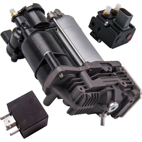 Kompressor + Ventil Luftfederung Pompe for BMW X5 E70 X6 E71 37226785506 3722678550 Kompressor Niveauregulierung mit Ventil 37206799419 37206859714 (1/4)