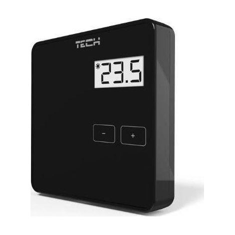 Tech R-10b Thermostat Schwarz für Wasserheizung