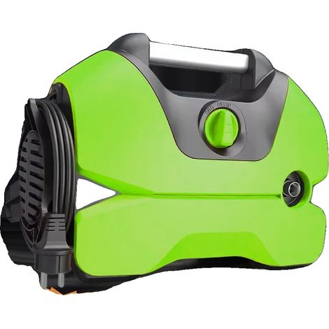 Laveur de voiture électrique, haute pression, design portable, vert (1/2)