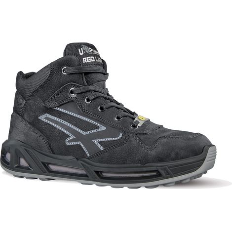 U-Power – Bottes de sécurité S3 CI SRC ESD – Pointure 40 – Tige en cuir nubuck hydrofuge – Semelle antidérapante PU – Protection anti-perforation Save&Flex