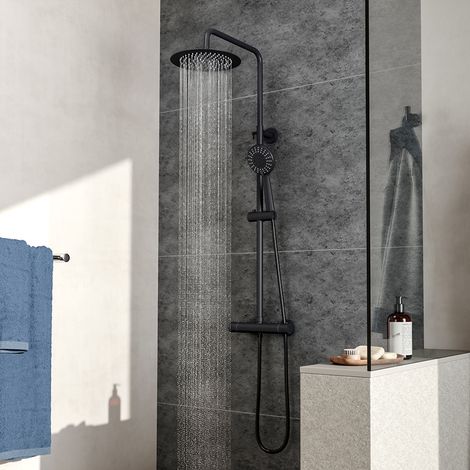 Wall Mount Triple Function Thermostatic Shower Faucet for Bathroom (1/5)