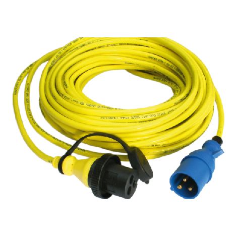 Victron – Rallonge de quai 15 mètres 16A 250Vac – Étanchéité IP56 – Voyant LED de tension – Pour usage extérieur sécurisé