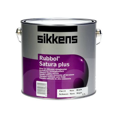Sikkens Rubbol Satura Plus Paint - 2.5 Litre - Black