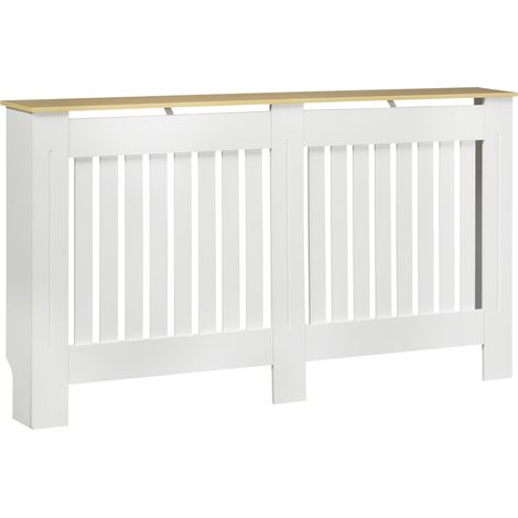 Cache-radiateur, en MDF, 152 x 19 x 83 cm, pour salon chambre, habillage décoratif, sécurité et finition, format pratique