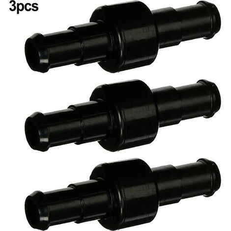 D20 Lot de 3 Raccords Rotatifs pour Tuyau D'arrosage avec 6 Embouts D15 Compatibles avec Zodiac Polaris 180 280 380 Robot Nettoyeur Piscine noir (1/5)