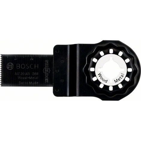 Bosch  5x  BIM  Hoja  de  sierra  de  inmersión  Starlock  AIZ  20  AB  Madera  y  Metal  -  2608661628