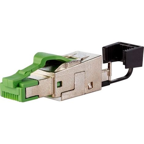 METZ CONNECT 130E405032PE WIRE CONNECTOR - CONNECTEURS DE FILS (RJ-45, VERT, ARGENT, CAT5, IP20) (1/3)
